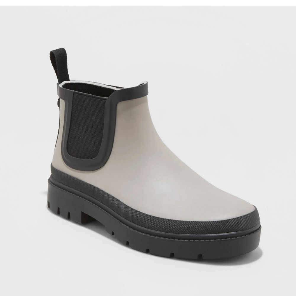 Universal Thread Women's Kaden Rubber Double Gore Rain Boots